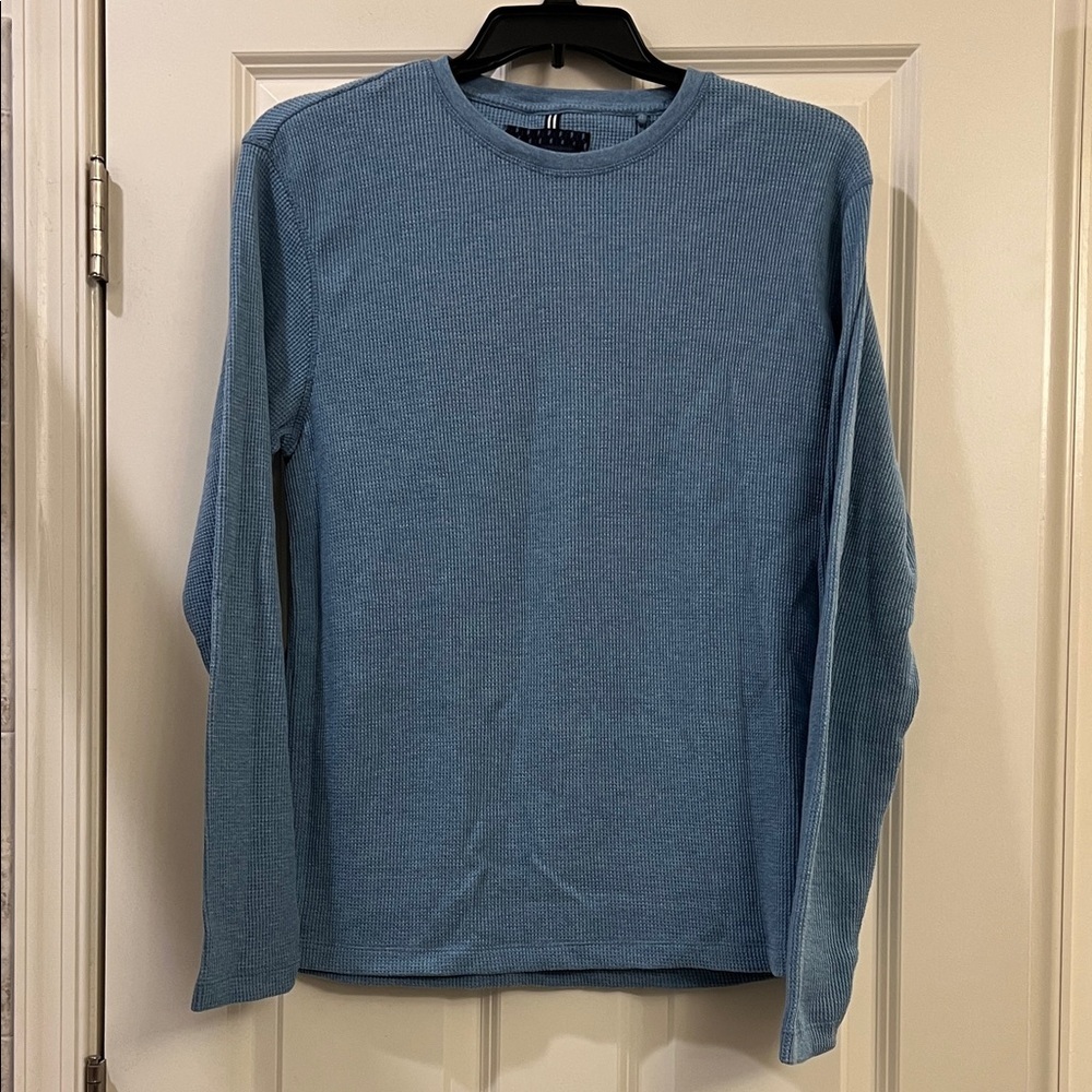 Denim & Flower Blue Long Sleeve Shirt